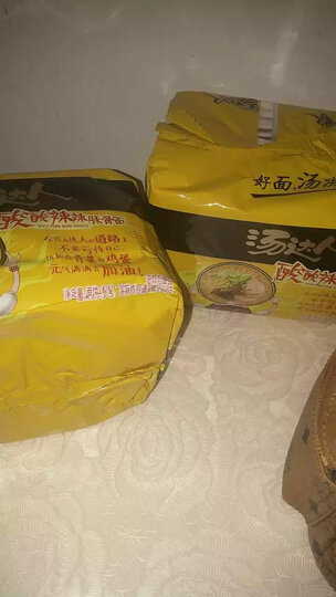 统一 方便面 汤达人 酸酸辣辣豚骨味方便面 五连包 晒单图