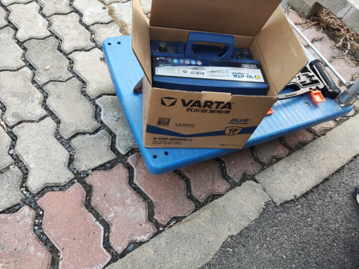 瓦尔塔（VARTA）汽车电瓶蓄电池 蓝标L2-400 名爵6帕萨特途观速腾别克迈腾 晒单图
