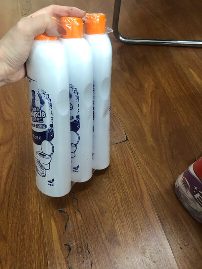 威猛先生 洁厕液 清香 500g*24瓶 整箱销售 洁厕灵 厕所清洁剂 除臭 去味 除垢 【新老包装随机发货】 晒单图