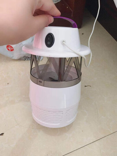 嘉柏兰 灭蚊灯家用灭蚊器户外商用驱蚊器物理孕婴蚊子诱捕器蚊香液灭蝇灯室内吸捕蚊灭蚊神器电蚊拍灭蚊 尊享黑 晒单图
