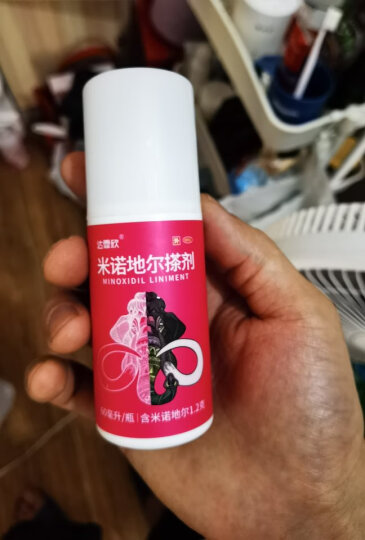 达霏欣 米诺地尔酊搽剂2%浓度60ml/瓶女性生发液生发凝胶喷雾防脱发产后脱发发际线 晒单图