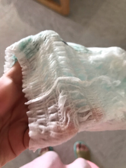 帮宝适超薄干爽绿帮拉拉裤S86片(4-8kg)新生儿裤型纸尿裤尿不湿瞬吸干爽 晒单图