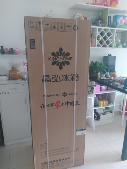 格力(GREE)晶弘230升迷你小型家用三门大冷冻电冰箱 风冷无霜 节能 离子净味 BCD-230WETCL 晒单图