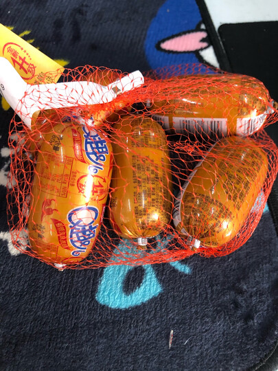 双汇 火腿肠 Q趣香肠 香辣风味 80g*5支 袋装 晒单图