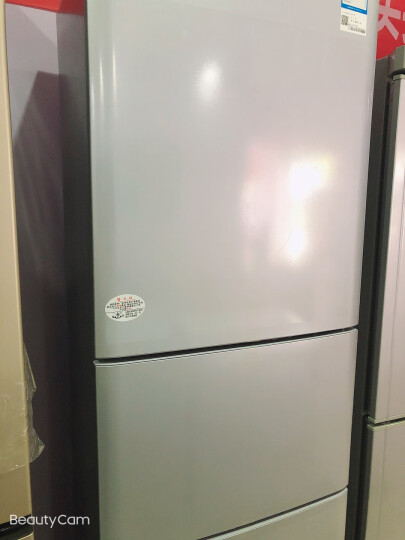 海尔（Haier） 201升 小型三门冰箱 中门软冷冻 节能静音 时尚外观 BCD-201STPA 晒单图