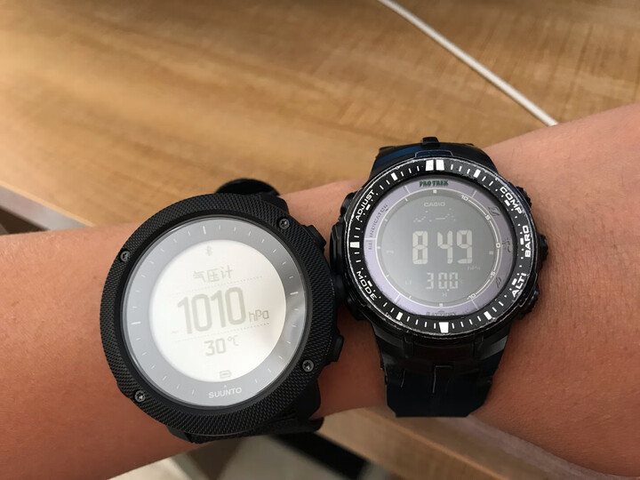 颂拓(SUUNTO)手表 TRAVERSE远征系列GPS多功能户外运动松拓男表远征阿尔法黑色军表SS022469000 晒单图