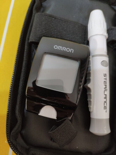 欧姆龙（OMRON）血糖仪 家用 HGM-112（赠50条试纸+50支针头） 晒单图