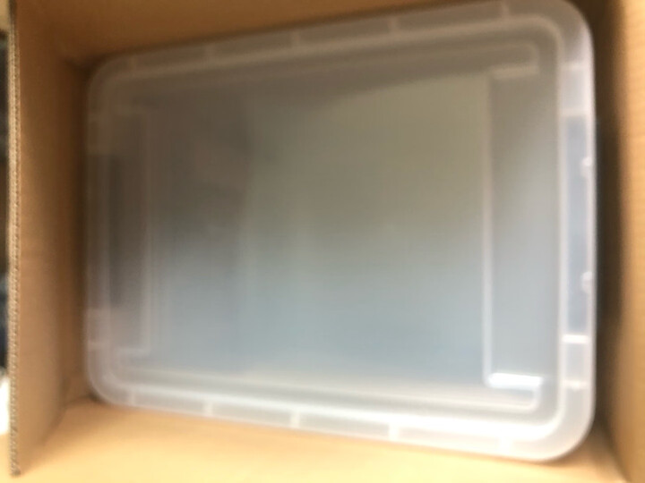 禧天龙Citylong 塑料收纳箱整理箱大号储物箱3个装环保材质 粉色60L 6063 晒单图