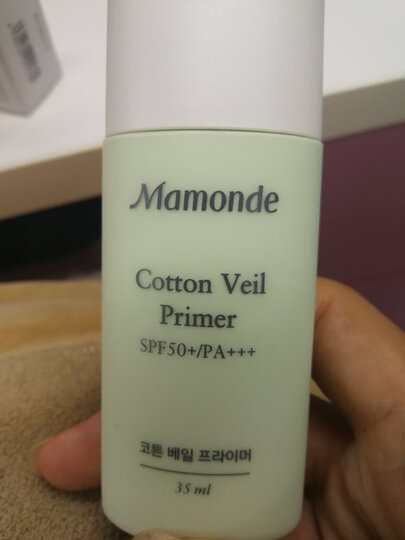 梦妆(Mamonde)肌蜜隔离霜#02(薄荷绿) 35ml(均匀肤色 / 新品和老品随时发放) 晒单图