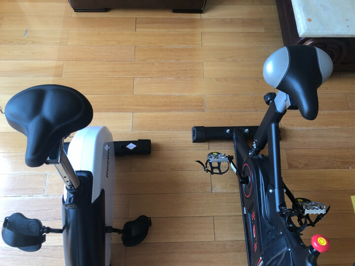 Reebok锐步健身车家用磁控车健身自行车室内健身器材健康训练脚踏车 JET100B珍珠白-商家配送 晒单图