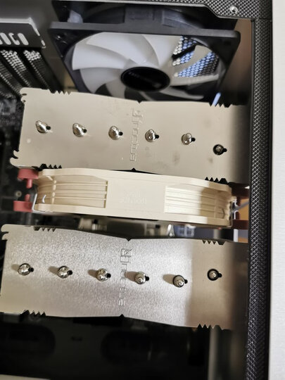 猫头鹰(NOCTUA)NH-D15S CPU散热器 (多平台2011/115X/AMD/CPU双塔散热器/6热管/兼容梳子内存不挡显卡) 晒单图
