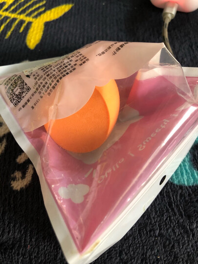 优家(UPLUS)美妆蛋 遇水变大葫芦形水滴形化妆粉扑2个装(彩妆蛋 化妆海绵粉扑定妆 颜色随机) 晒单图