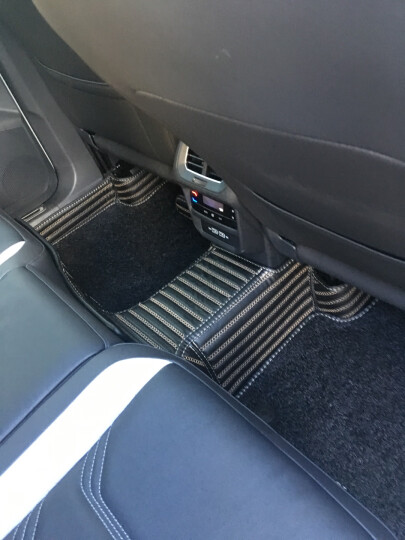 固特异(Goodyear) 丝圈汽车脚垫 适用于2012-2018款福特新福克斯专用脚垫 飞足系列 专车定制 黑色 晒单图