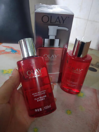 玉兰油(OLAY)大红瓶空气霜50g面霜女士护肤品补水保湿提拉紧致淡化细纹细致毛孔清爽不油腻焕活胶原力礼物 晒单图