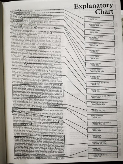 韦氏大学英语词典（影印版） 晒单图