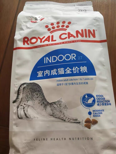 ROYAL CANIN 皇家猫粮 I27 Indoor27室内成猫猫粮 全价粮 10kg 晒单图