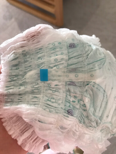 帮宝适超薄干爽绿帮拉拉裤S86片(4-8kg)新生儿裤型纸尿裤尿不湿瞬吸干爽 晒单图