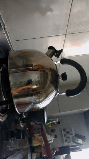 美厨（maxcook）烧水壶304不锈钢水壶 4L加厚鸣音 煤气电磁炉通用 MS004Y 晒单图