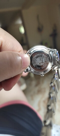 西铁城(CITIZEN)手表 光动能花语风吟系列不锈钢玫瑰金色表带女表EM0423-81A 晒单图