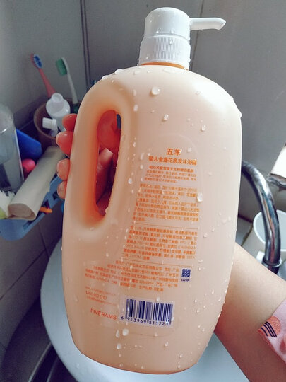 五羊(FIVERAMS)宝宝玉米爽身粉 宝宝护肤婴儿痱子粉100g 晒单图