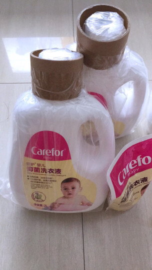 爱护婴儿洗衣液 新生儿抑菌洗衣液 宝宝专用洗衣液 儿童洗衣液 多效抑菌 4瓶特惠装16斤 晒单图