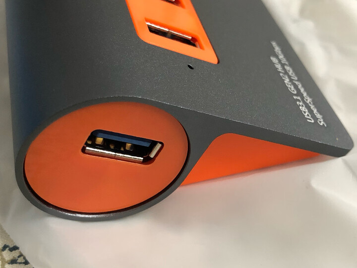 奥睿科(ORICO)Type-c扩展坞转高清HDMI/千兆网口/USB3.0分线器集线器 USB转RJ45网线接口 SDB1 黑色 晒单图