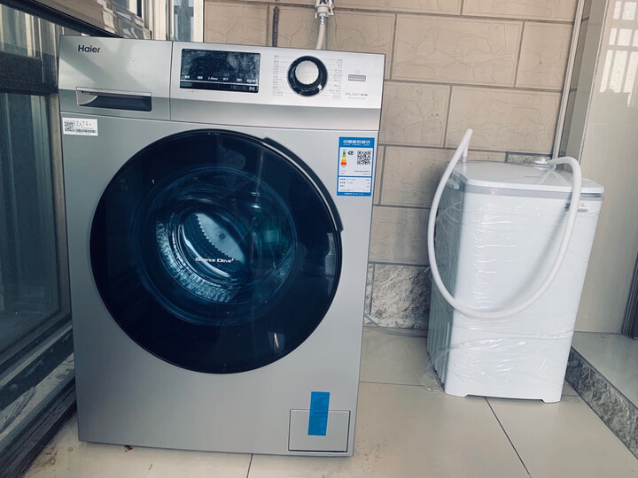 海尔(Haier) 滚筒洗衣机全自动 高温除菌除螨 10KG大容量 BLDC变频电机 EG10014B39GU1 晒单图