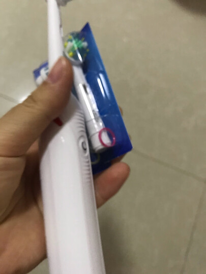 欧乐B 电动牙刷头 3支装 牙线效果型 适配成人2D/3D全部型号 EB25-3 德国进口 官方正品 晒单图