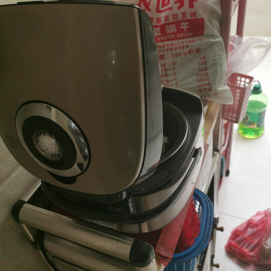 美的(Midea)电饭煲电饭锅4L智能预约电饭煲气动涡轮防溢金属机身圆灶釜内胆家用多功能电饭煲MB-WFS4037 晒单图