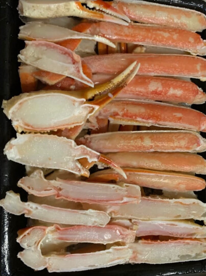 美加佳 熟冻加拿大雪蟹(蟹腿+蟹钳) 海鲜拼盘 500g 海鲜水产 晒单图