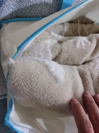 象宝宝（elepbaby）婴儿毯子 宝宝全棉春秋6层纱布盖毯盖被 提花浴巾包被巾毛巾被115X120CM（Elepbaby） 晒单图