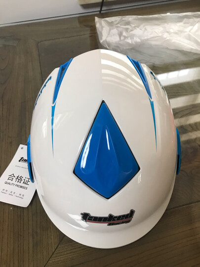 坦克/Tanked Racing头盔T507夏季电动助力车男女安全帽夏盔四季通用安全防护头盔 T501 亚黑 L (建议头围56-59cm) 晒单图
