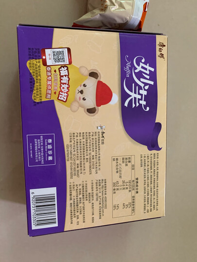 康师傅 妙芙饼干蛋糕点心营养早餐办公室休闲零食小吃奶油味4枚超值装192g 晒单图
