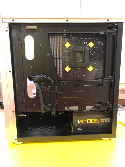 乔思伯（JONSBO）C2 黑色 MINI机箱（支持24.5*21.5CM尺寸内主板/全铝机箱/ATX电源/80MM高内散热器） 晒单图