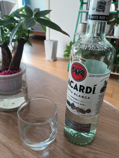 百加得(Bacardi) 洋酒 白朗姆酒 莫吉托 基酒调酒 750ml 晒单图