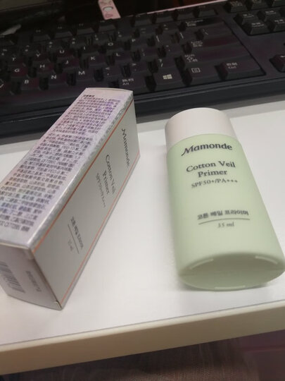 梦妆(Mamonde)肌蜜隔离霜#02(薄荷绿) 35ml(均匀肤色 / 新品和老品随时发放) 晒单图