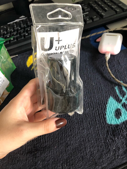 优家(UPLUS)美妆蛋 遇水变大葫芦形水滴形化妆粉扑2个装(彩妆蛋 化妆海绵粉扑定妆 颜色随机) 晒单图