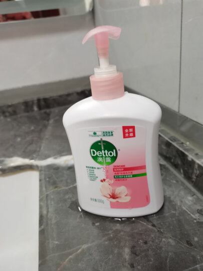 滴露（Dettol）健康抑菌洗手液植物呵护500g 消毒抑菌99.99% 儿童适用不含酒精 晒单图