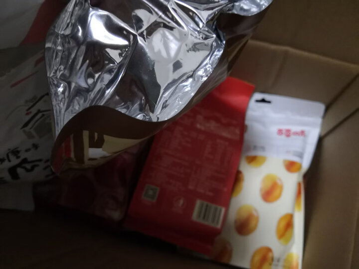 300减210_百草味 小米锅巴80g 休闲零食特产小吃香脆食品 MJ 烧烤味 晒单图