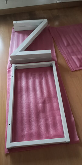 凡积 电脑桌 台式 家用 简约现代办公桌书桌学习桌钢化玻璃桌笔记本Z型电脑桌电竞桌椅写字桌 黑色钢化玻璃-有键盘 长120cm宽60cm高75cm 晒单图