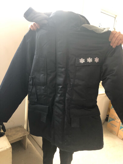代尔塔(Deltaplus)时尚棉衣棉裤冷库服 冬季防寒服-30℃防冻服 加厚工装工作服405006 棉裤(405001) S 晒单图