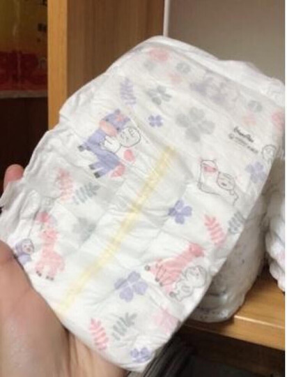 妈咪宝贝MamyPoko纸尿裤S104片【4-8kg】瞬吸干爽小号尿不湿 晒单图
