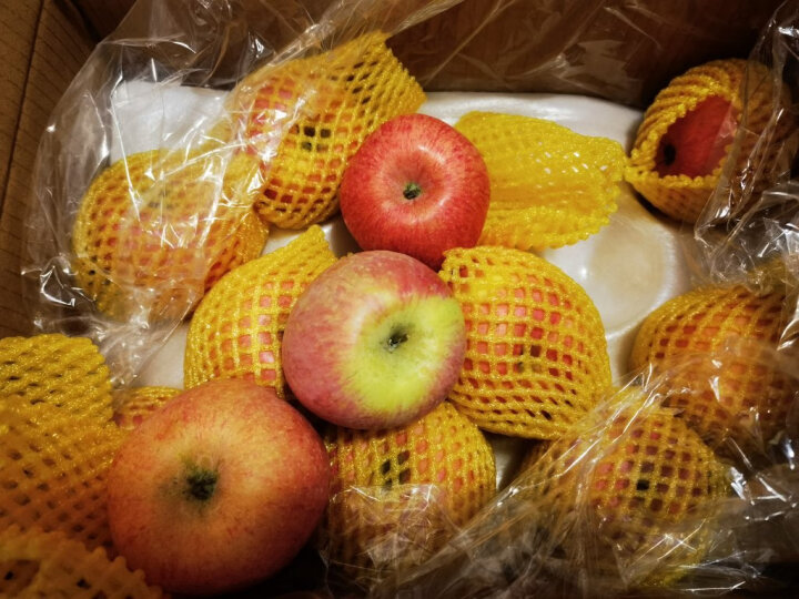 佳农 烟台红富士苹果 5kg装  单果重190g以上  新鲜水果礼盒  晒单图