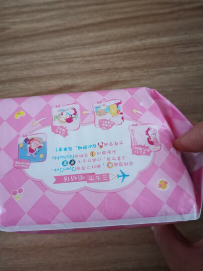 七度空间(SPACE7) 少女超薄纯棉 日用卫生巾245mm*5片 晒单图