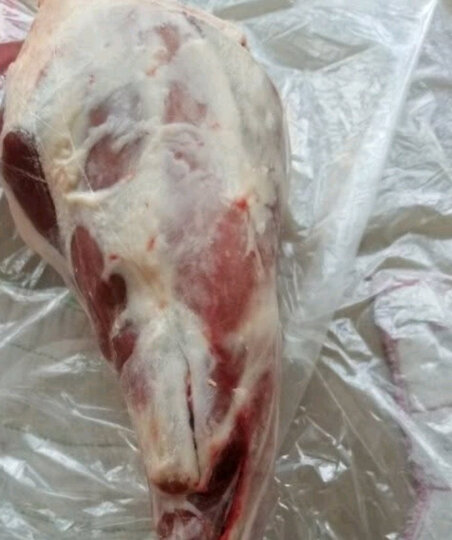 恒都 国产原切带骨羊前腿 1.2kg/袋 天然修割 (扇形与非扇形随机发放) 品质羔羊 煎烤炖煮 晒单图