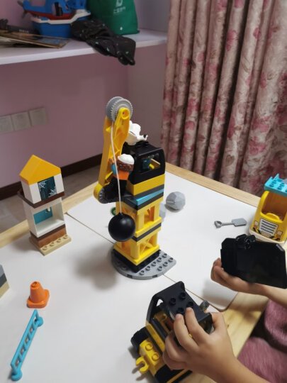 新款LEGO乐高得宝系列大颗粒拼插积木儿童男孩女孩玩具 10959警察局与警用直升机 晒单图