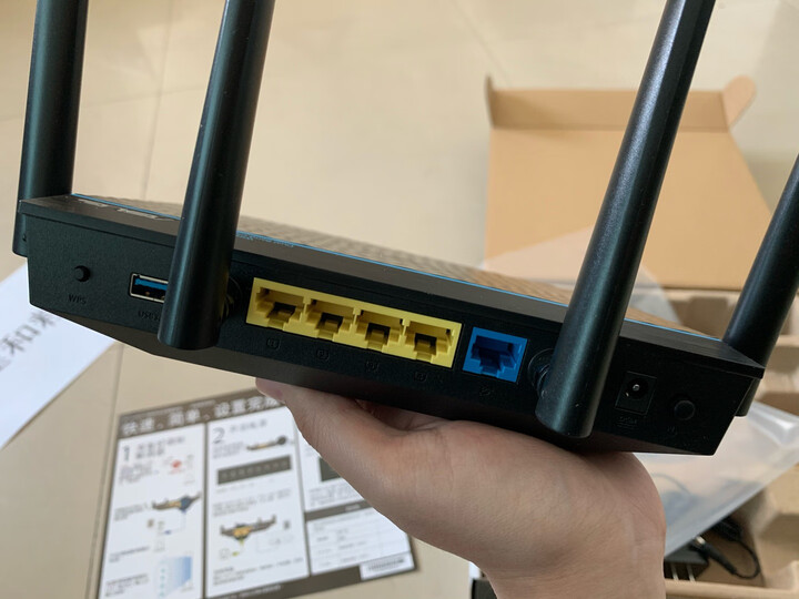 华硕(ASUS)RT-AC1200GU高速路由/5G无线路由器/穿墙利器【家用全千兆|双频1200M】 晒单图