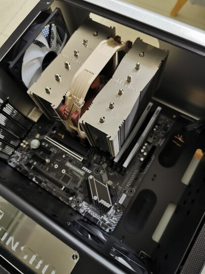 猫头鹰(NOCTUA)NH-D15S CPU散热器 (多平台2011/115X/AMD/CPU双塔散热器/6热管/兼容梳子内存不挡显卡) 晒单图