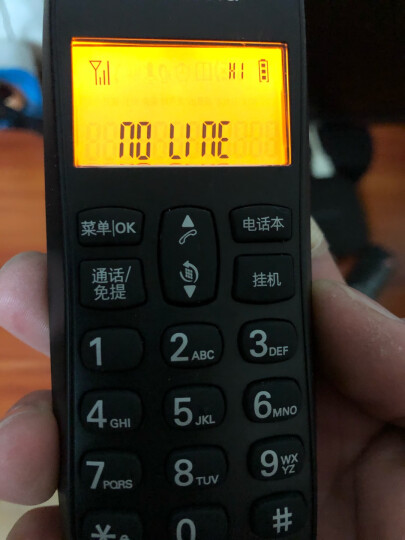 摩托罗拉(Motorola)数字无绳电话机 无线座机 子母机一拖一 办公家用 中文显示 双免提套装CL101C(白色) 晒单图