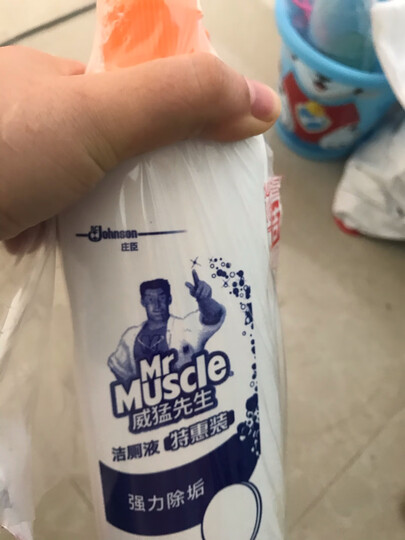 威猛先生 洁厕液 清香 500g*24瓶 整箱销售 洁厕灵 厕所清洁剂 除臭 去味 除垢 【新老包装随机发货】 晒单图